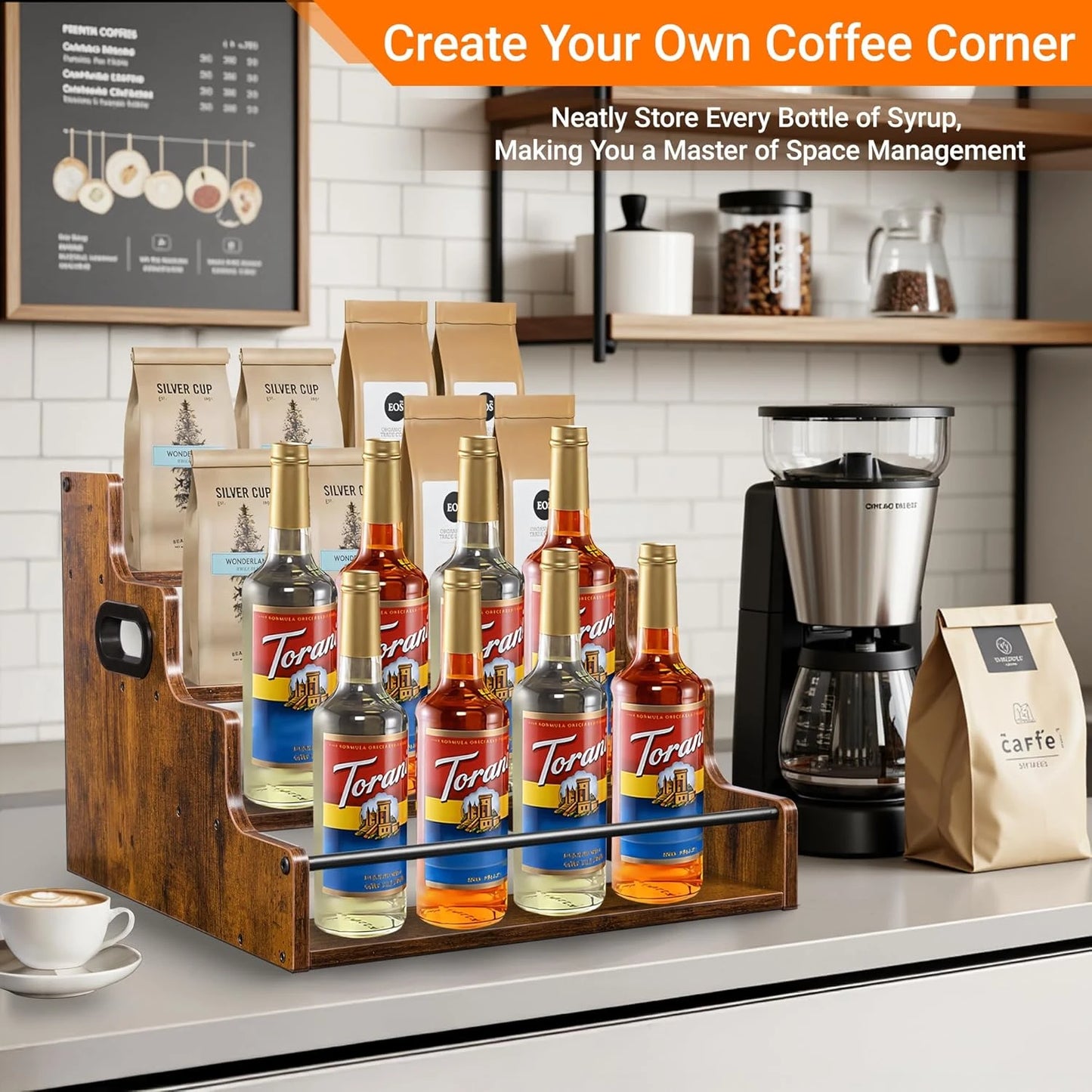 Bottle Display Shelf