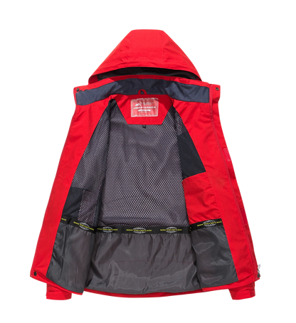 Men's Waterproof Hiking Jacket Large Size Windproof Windbreaker