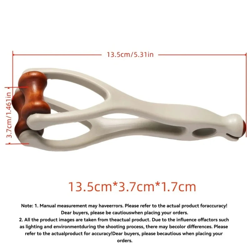 Finger Massager Dual-Row Roller Design Easy Use Relieve Finger Fatigue