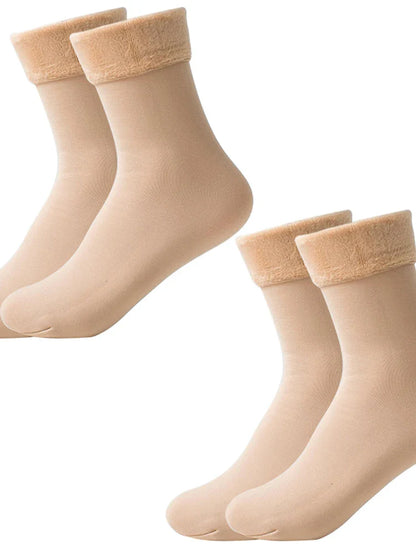 Women Winter Warm velvet Socks