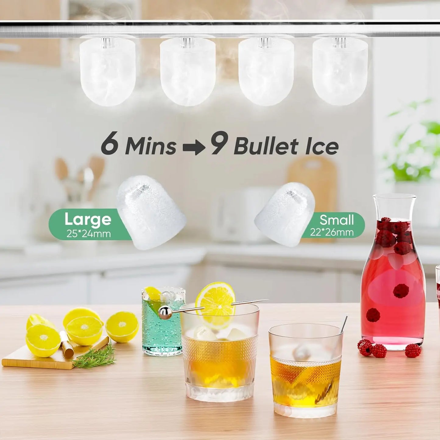 Portable Countertop Ice Maker