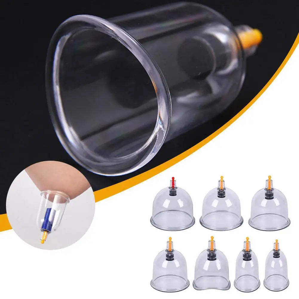 Cupping Relaxation Multiple Sizes of Vacuum Cups Massage Cupping