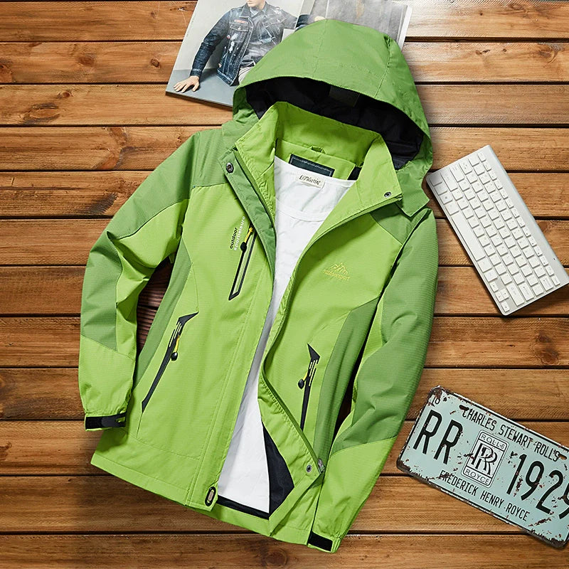 Women Thin Outdoor Waterproof All Year Round Shell Jacket