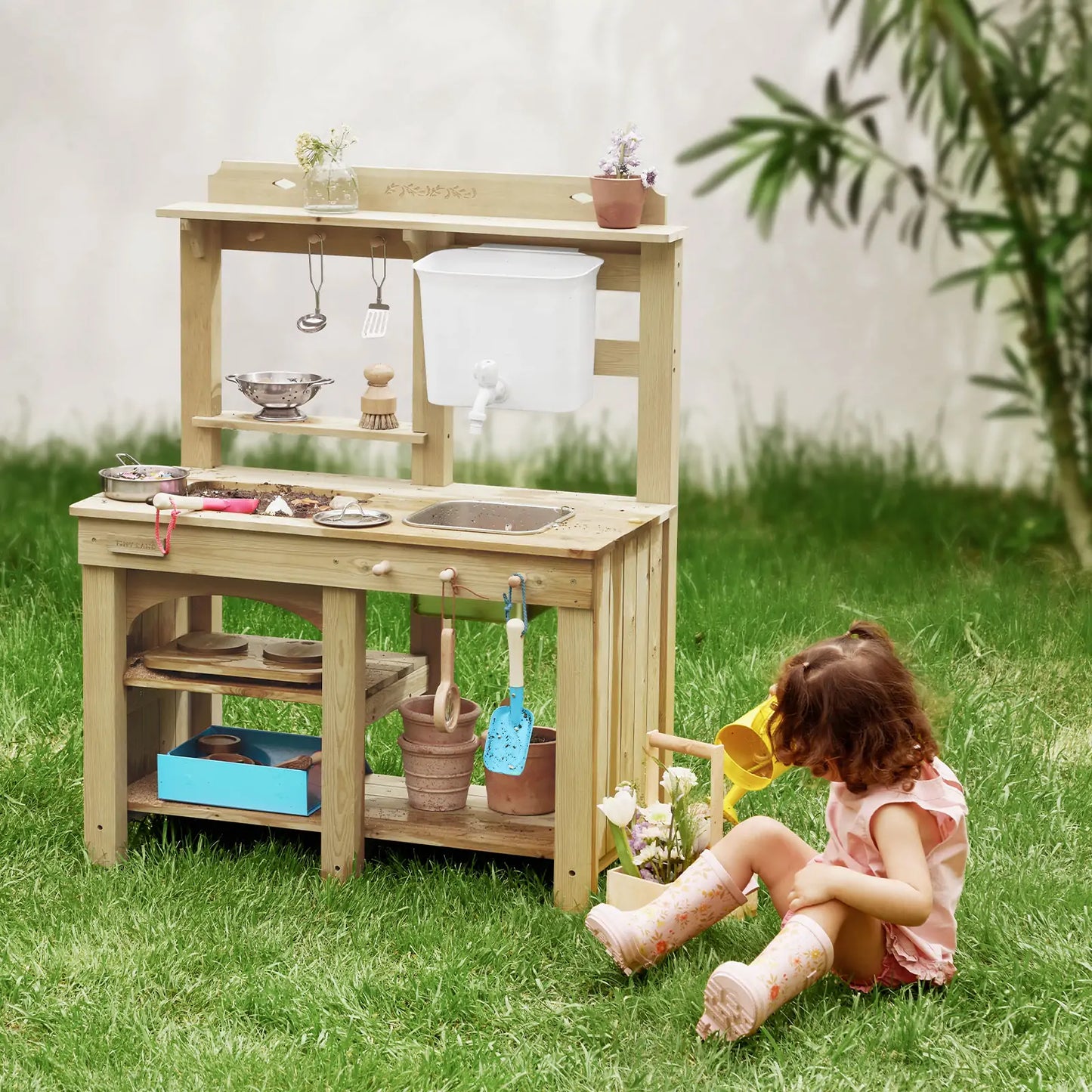 DuoPlay Outdoor Play Kitchen for Kids