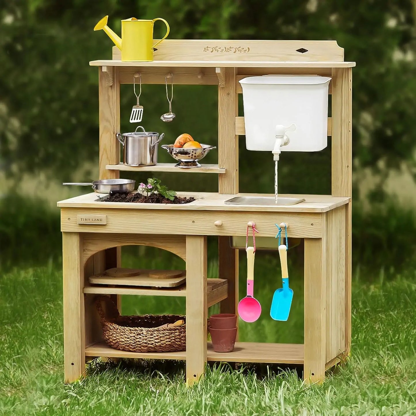 DuoPlay Outdoor Play Kitchen for Kids
