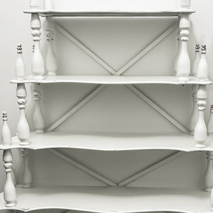 HUGE Antique Inspired French Cottage Etagere