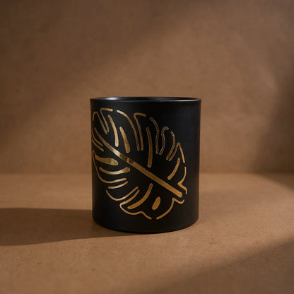 Leaf Votive Candle Holder 4.4"