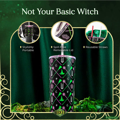 WICKED Elphaba and Glinda Tumbler