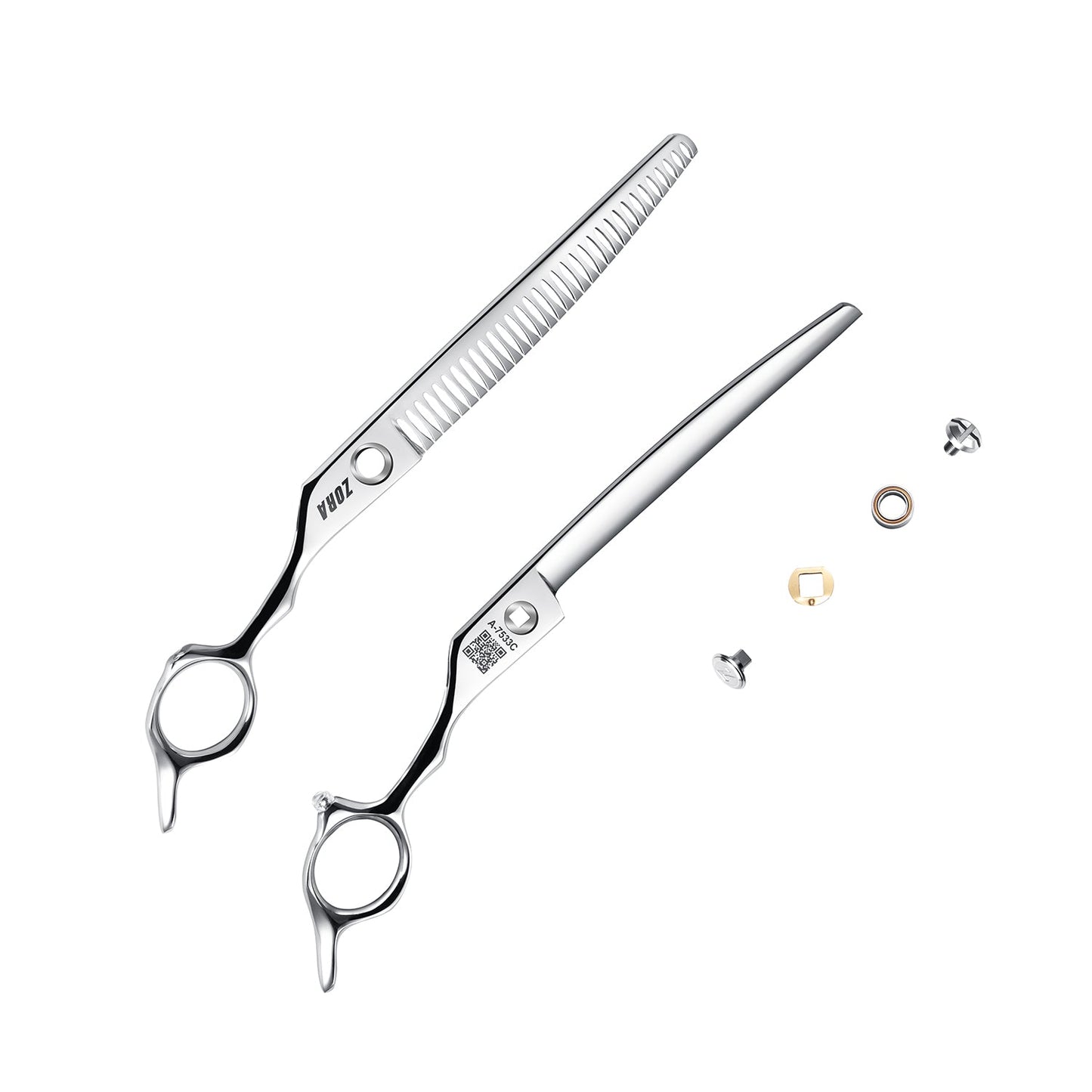 Pet Grooming Curved Blender Shear