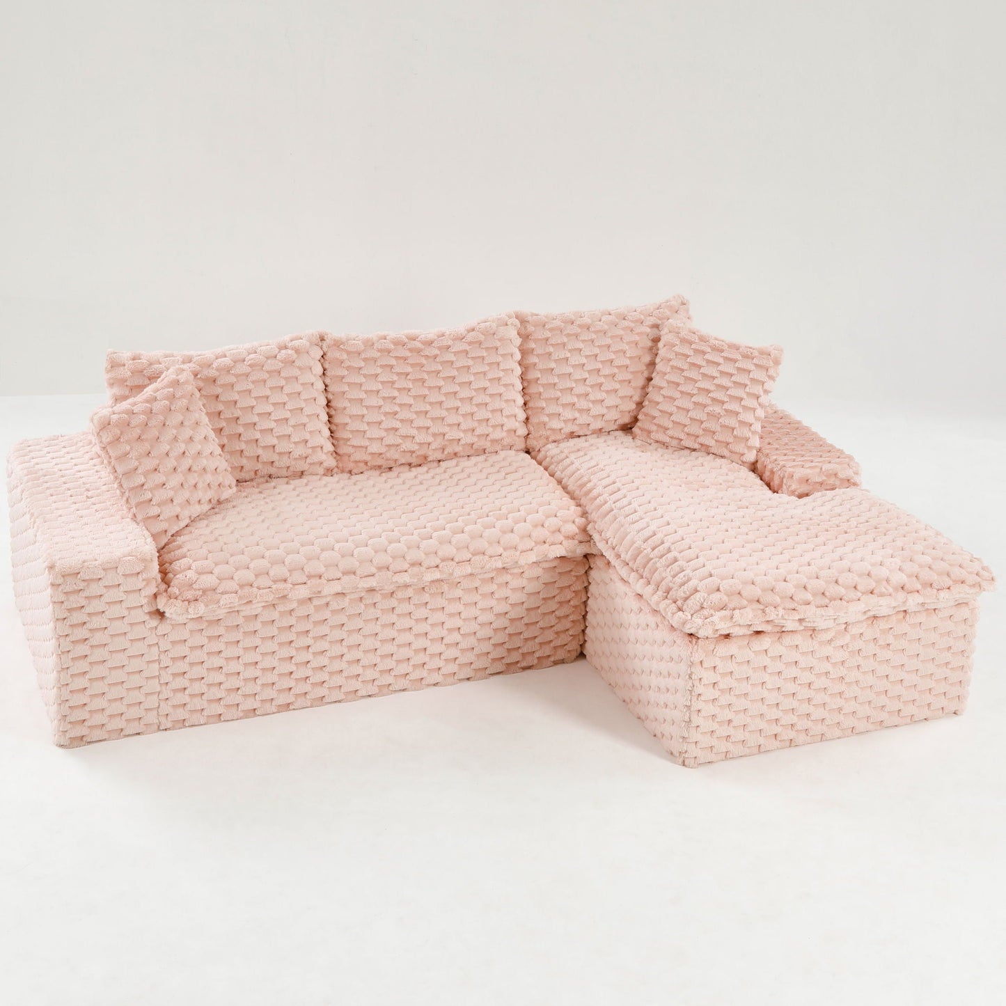 Modular Sofa With Chaise Lounge