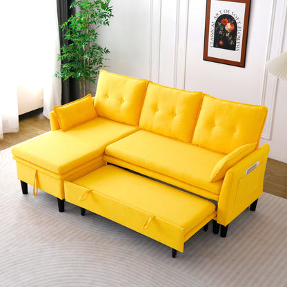 L-Shaped Reversible Chaise Sectional Sofa