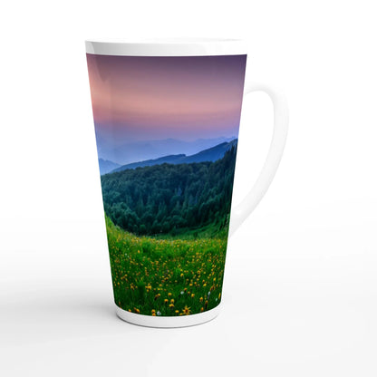 White Latte 17oz Ceramic Mug
