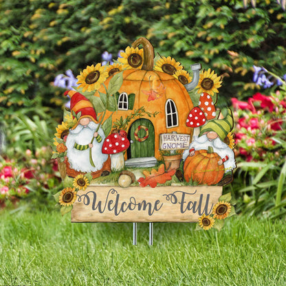 Outdoor Garden Stake Fall Decoration