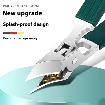Bevel Nail Clippers 3 Piece Anti Splash Set