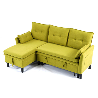L-Shaped Reversible Chaise Sectional Sofa