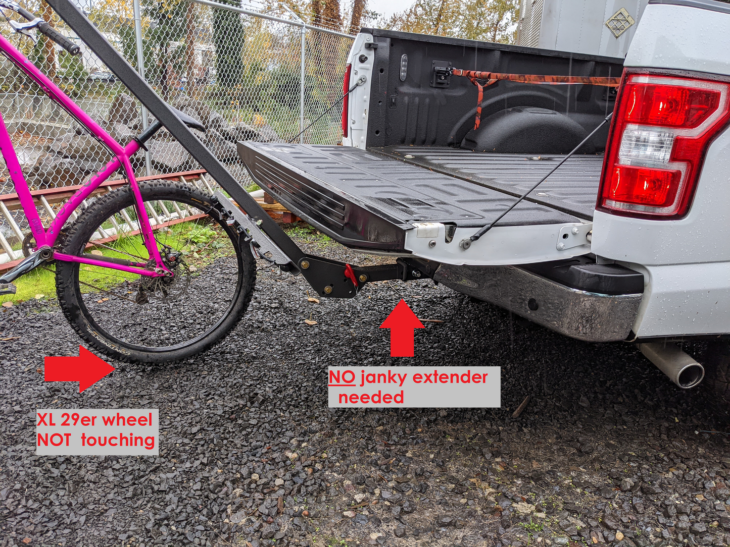 Vertical 4 Bike Rack