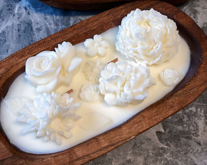 Botanical Garden Dough Bowl Candle