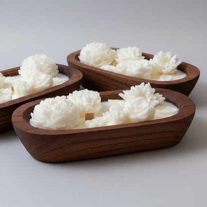 Botanical Garden Dough Bowl Candle