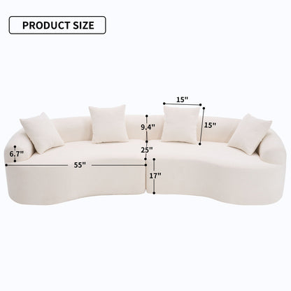 4 Seater Fabric Sofa