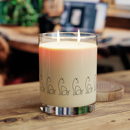 Stick Cat Lady Candle | Sassy Cat Lover Soy Candle