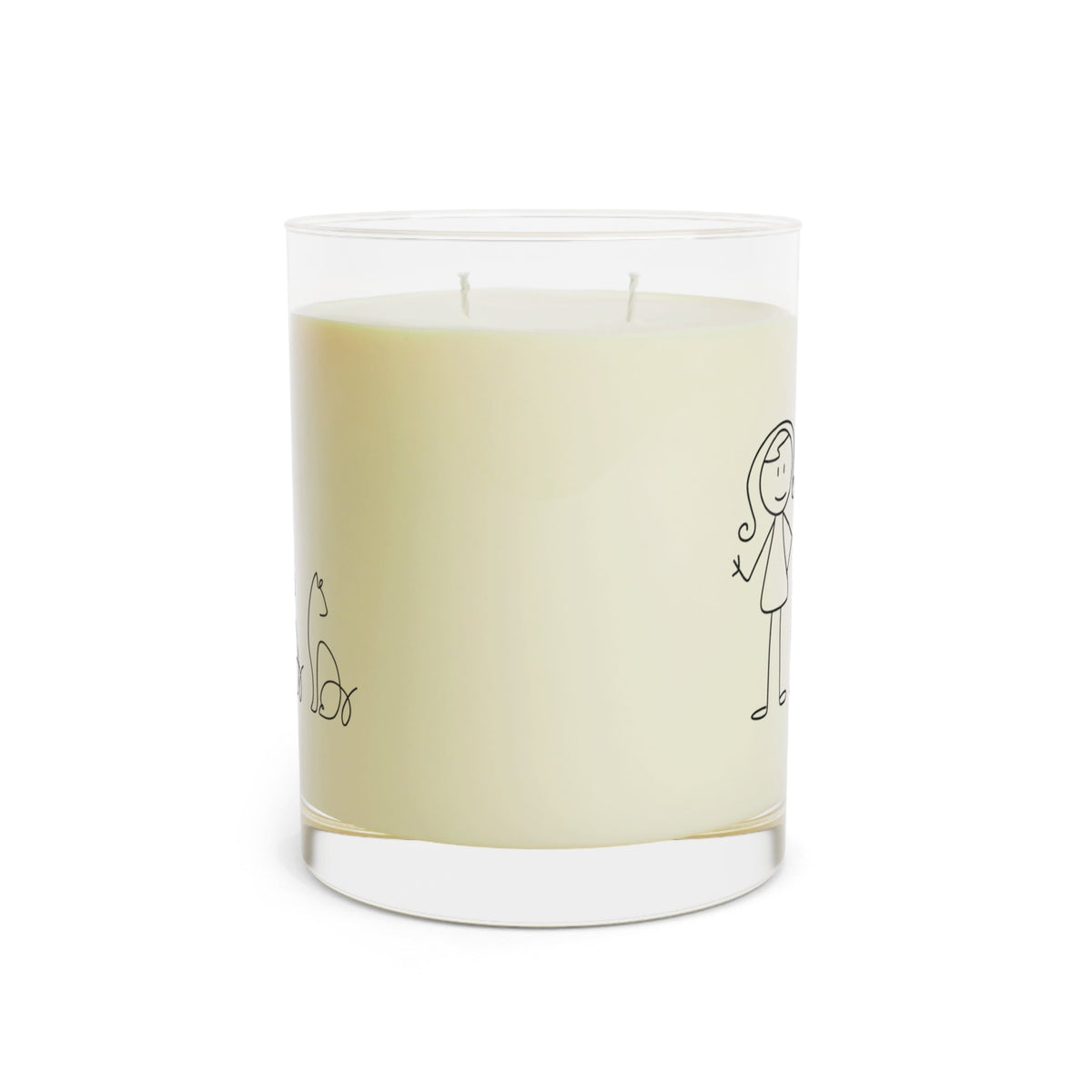Stick Cat Lady Candle | Sassy Cat Lover Soy Candle