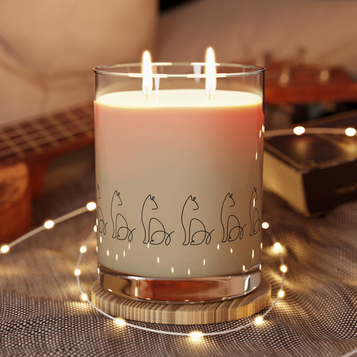 Stick Cat Lady Candle | Sassy Cat Lover Soy Candle