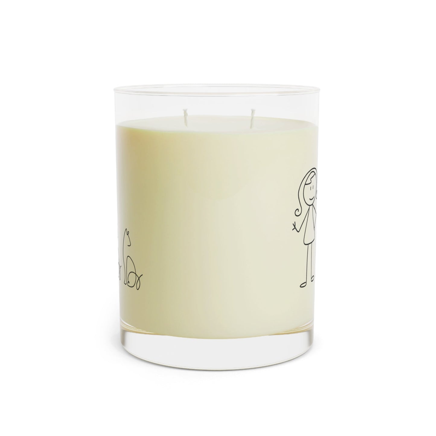 Stick Cat Lady Candle | Sassy Cat Lover Soy Candle
