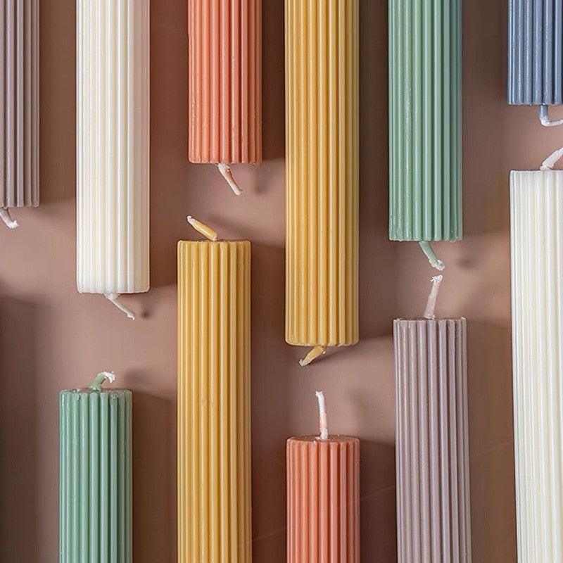 Cylinder DIY Soy Candle Home Decoration Handmade