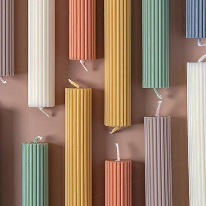 Cylinder DIY Soy Candle Home Decoration Handmade