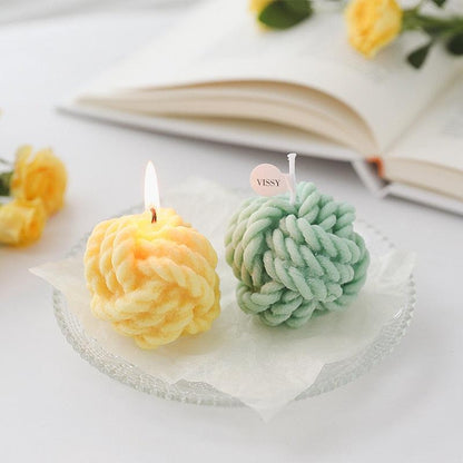 Cylinder DIY Soy Candle Home Decoration Handmade