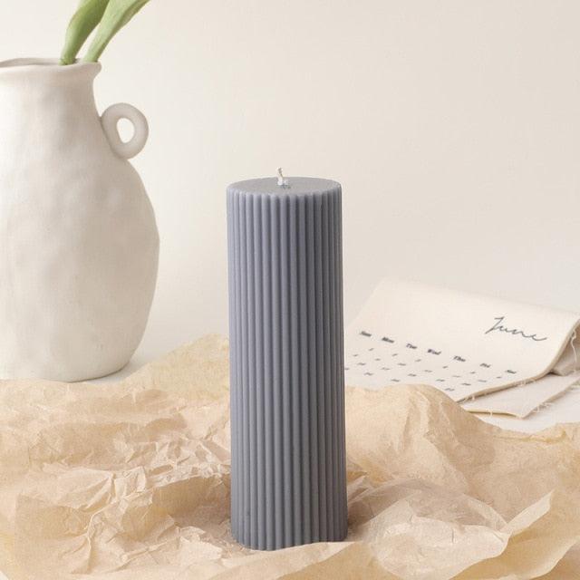 Cylinder DIY Soy Candle Home Decoration Handmade