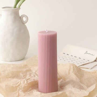 Cylinder DIY Soy Candle Home Decoration Handmade