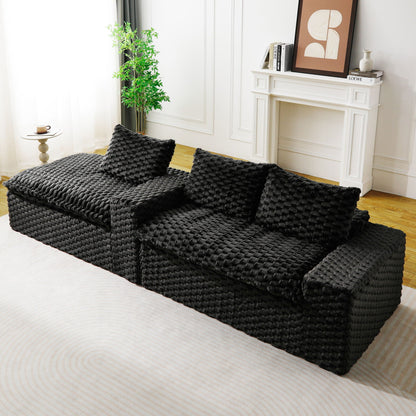 Modular Sofa With Chaise Lounge