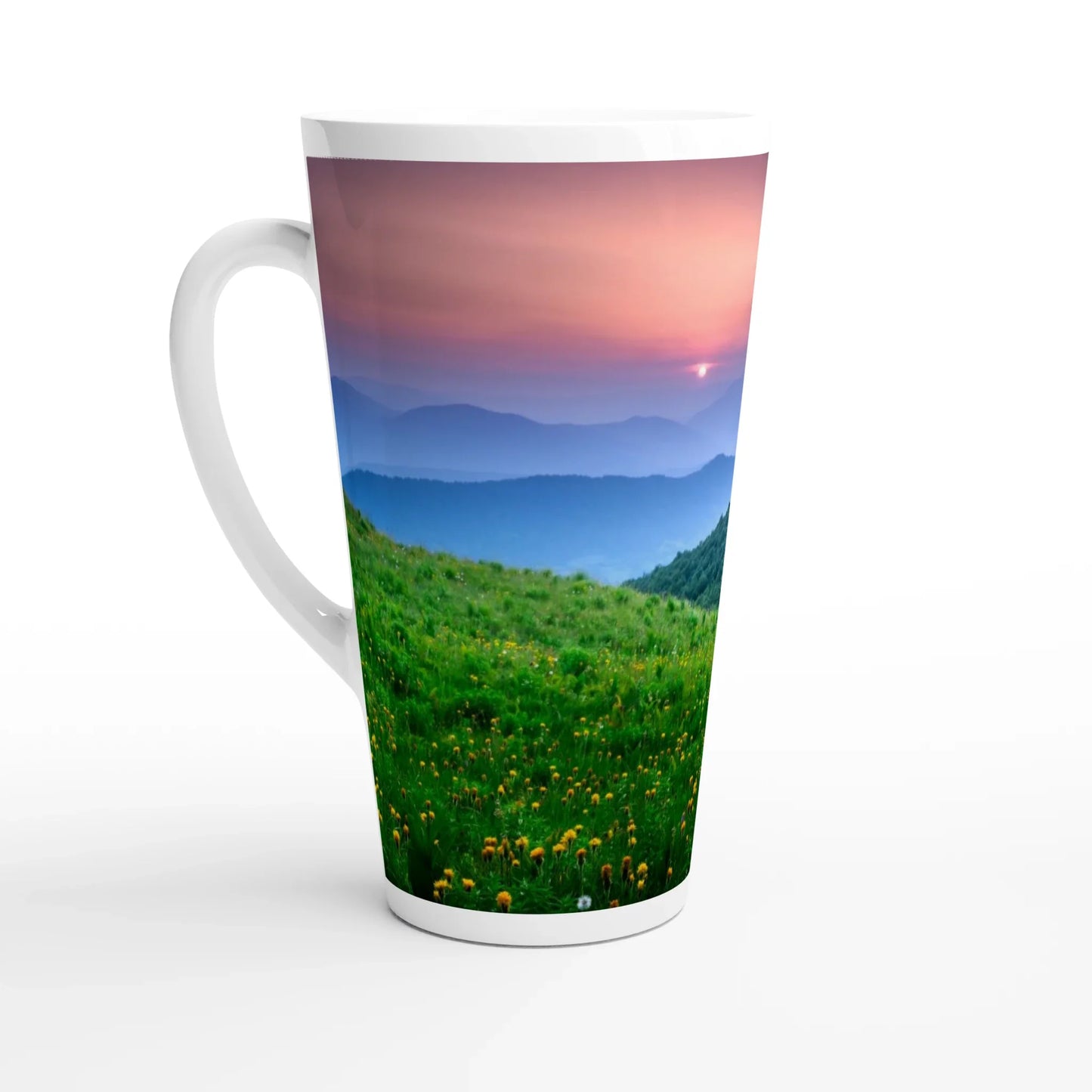 White Latte 17oz Ceramic Mug