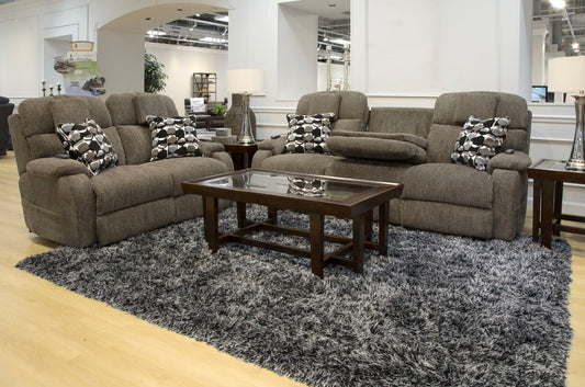 Oasis - Power Reclining  Loveseat - Fossil
