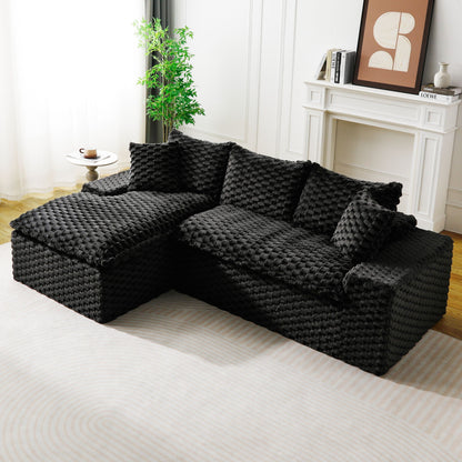 Modular Sofa With Chaise Lounge