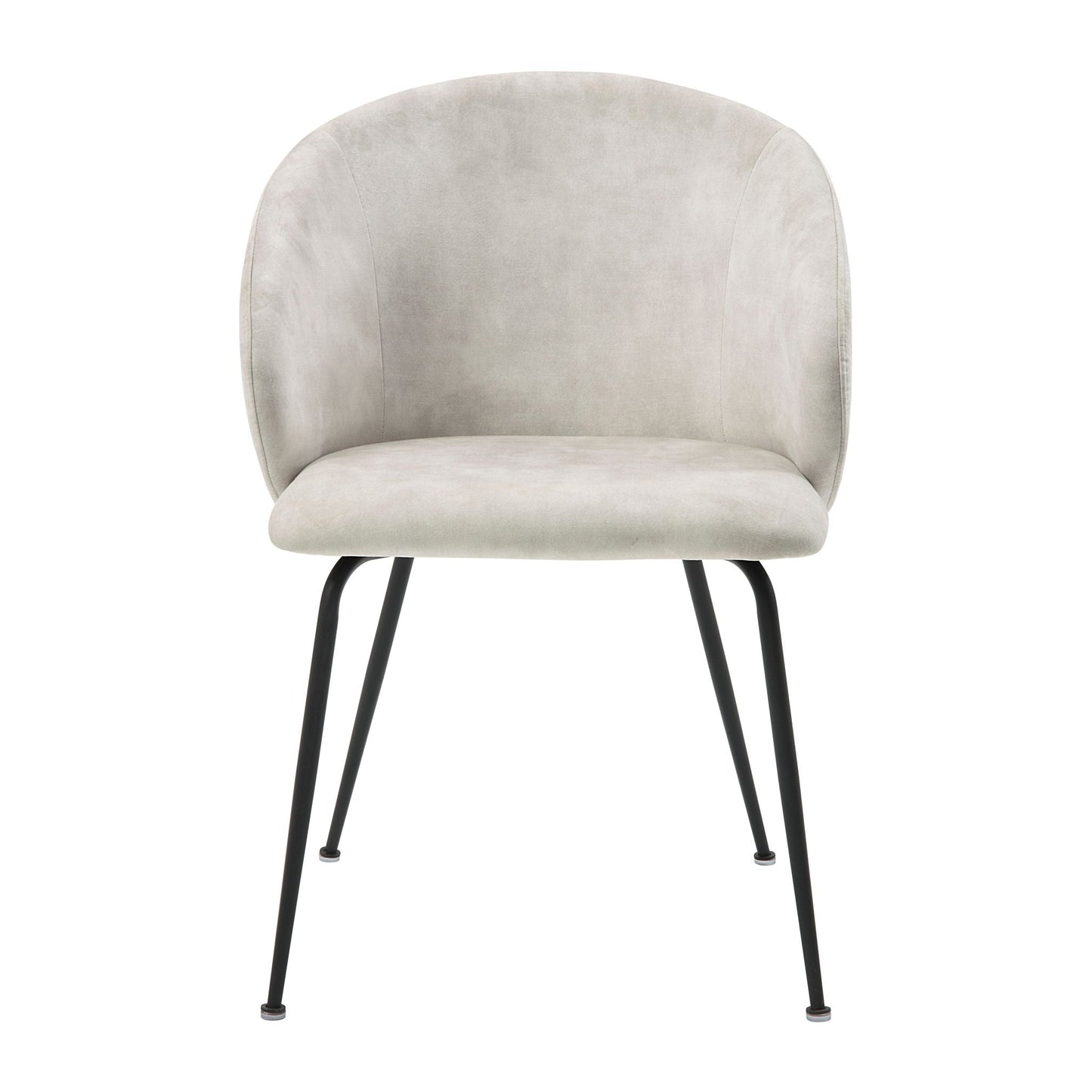 Velvet Upholstery Side Chair Set Of 2