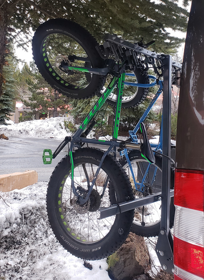 Vertical 4 Bike Rack