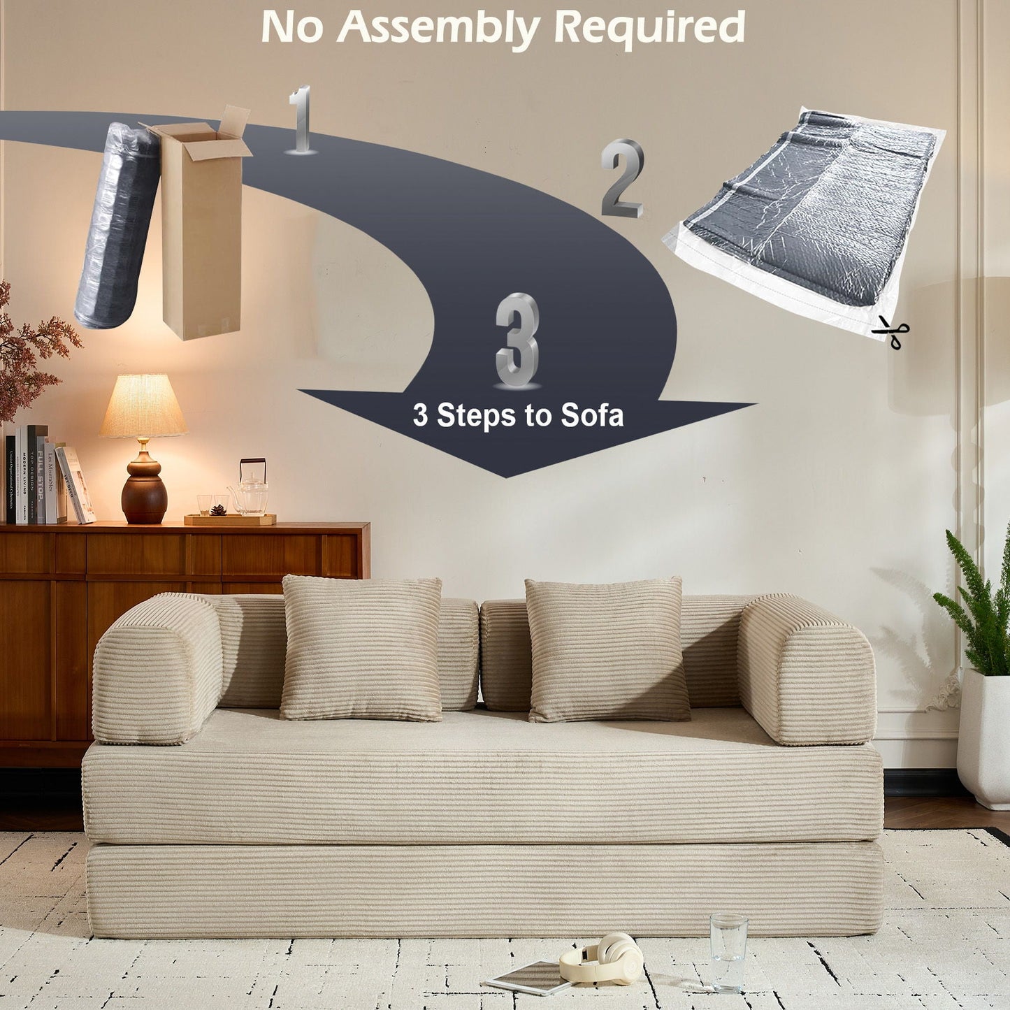 Convertible Sleeper Sofa