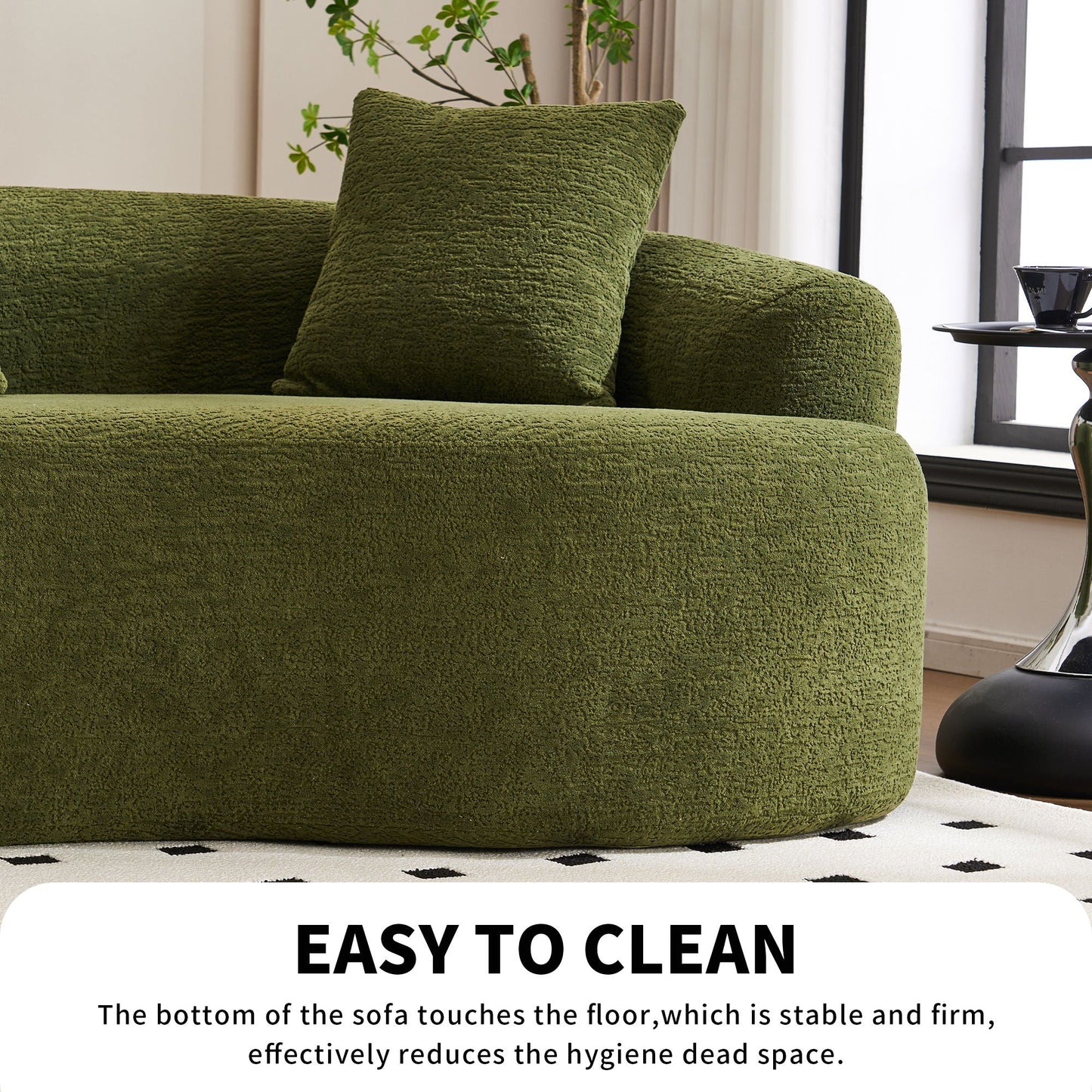 4 Seater Fabric Sofa