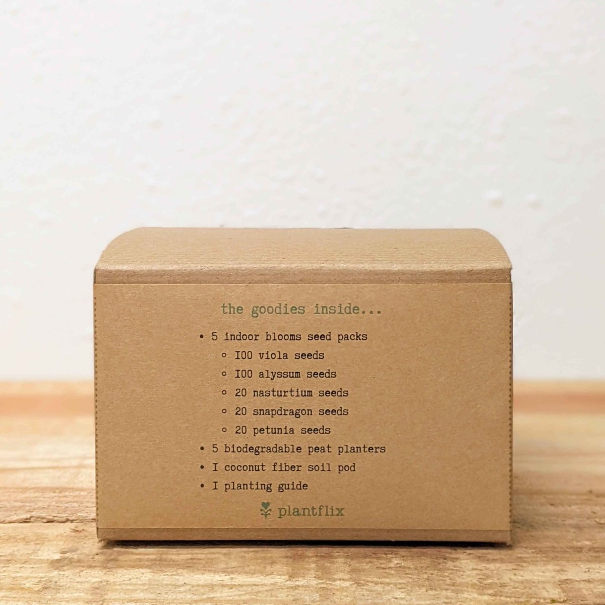 "Grow a Flower Garden" Indoor Blooms Seed Kit