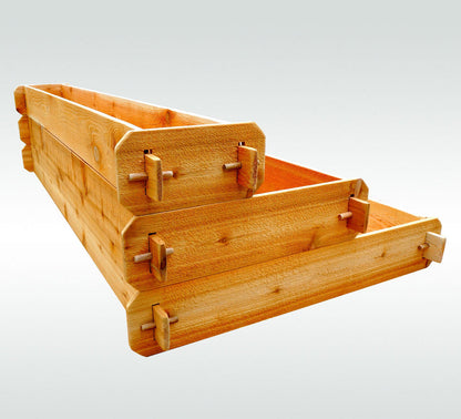 Timberlane Gardens Raised Garden Bed Kit Large 3 Tiered