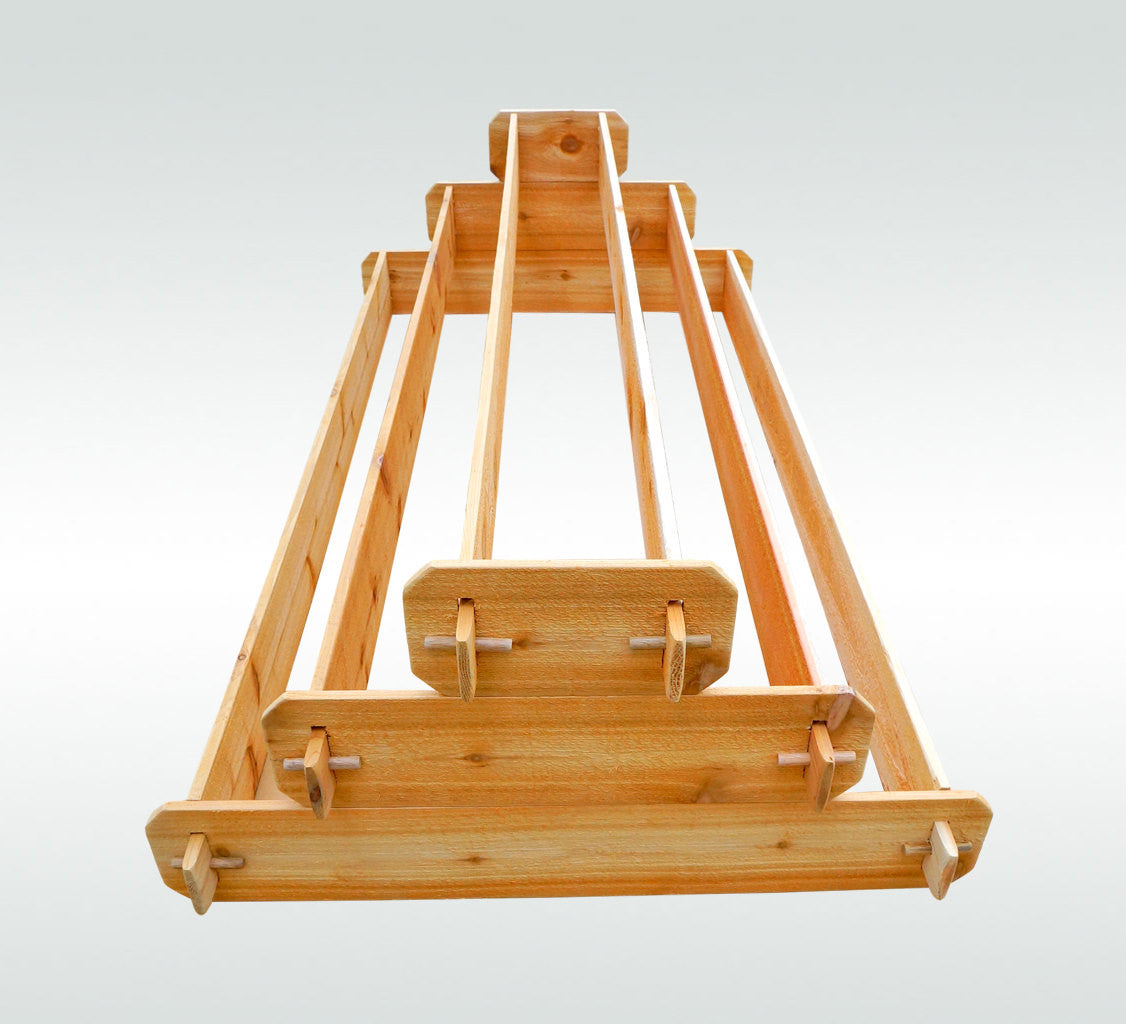 Timberlane Gardens Raised Garden Bed Kit Large 3 Tiered