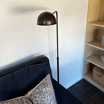 Adjustable Dome Iron Floor Lamp