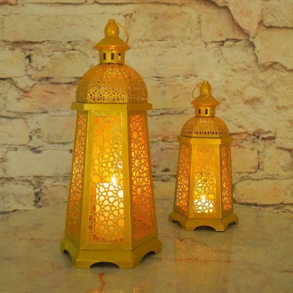 MR025 Gold Candle Holders Candlestick Home Decoration,