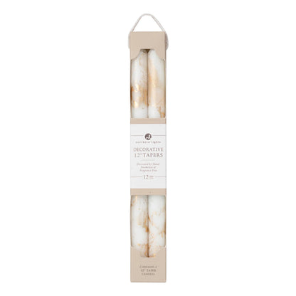 12'' Decorative Taper Candle 2-Packs