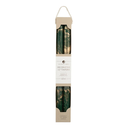 12'' Decorative Taper Candle 2-Packs