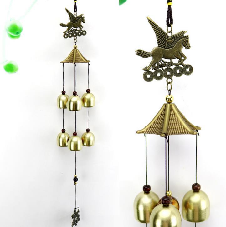 Outdoor Wind Chimes Yard Antique Superb Garden Copper Bells Wind-chimes