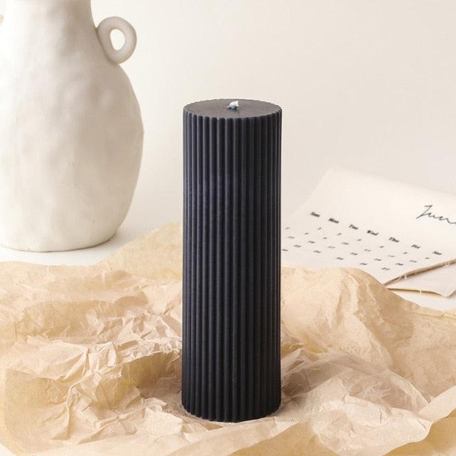 Cylinder DIY Soy Candle Home Decoration Handmade