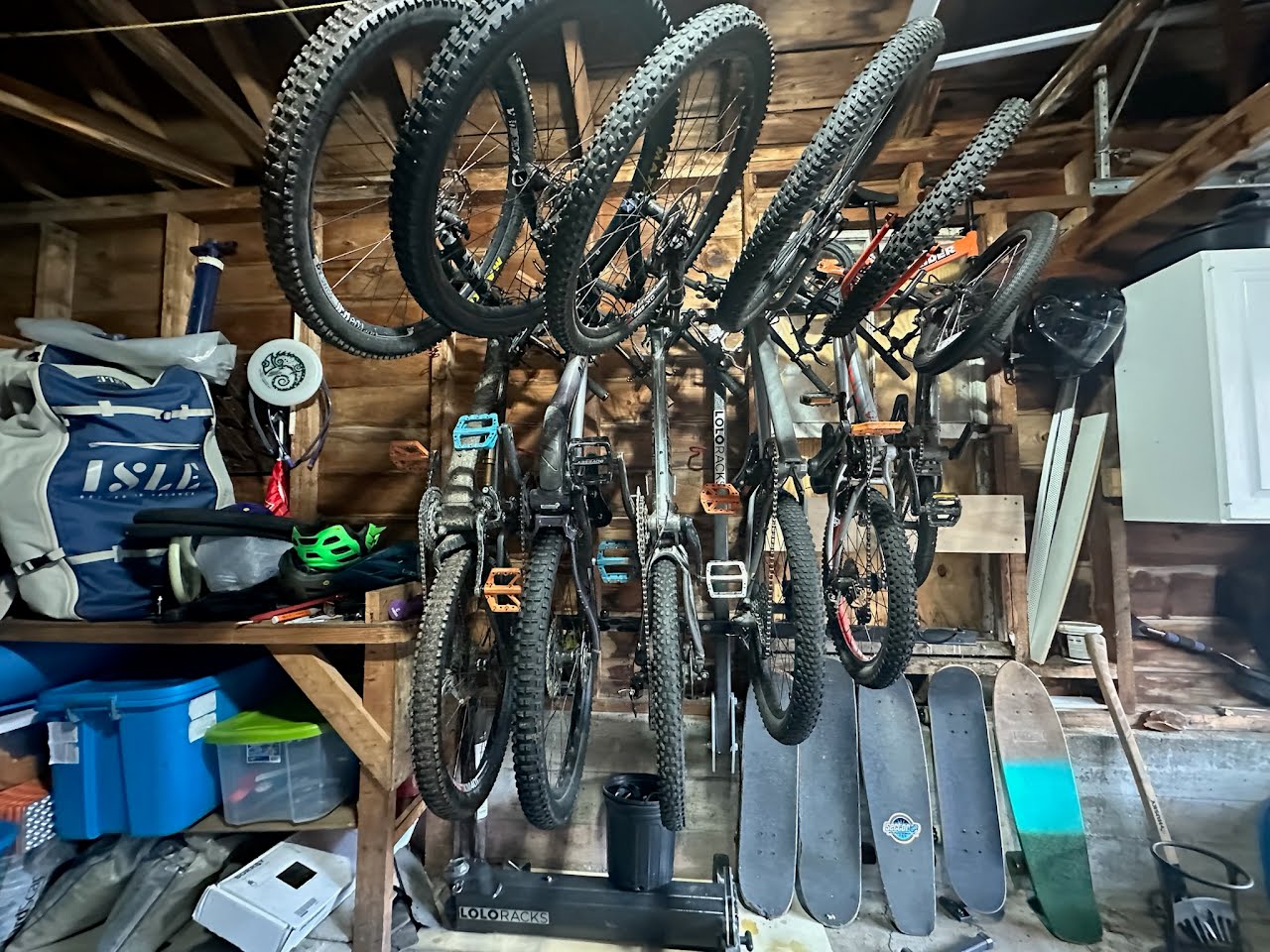 Wall Hanging Kit for 4 or 6 bike rack